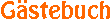 zum G�stebuch
